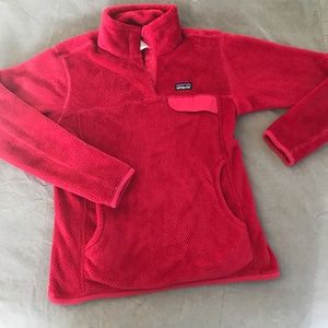 Patagonia Women's Snap T Pullover (M) in Dark Pink